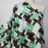 100% Linen - 'Geo Painterly' Green *Remnant 3.1m (**SEE DESCRIPTION) Was $129 Now $77